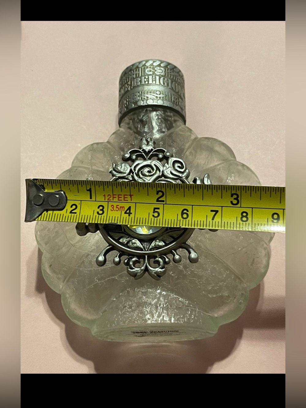 True Religion Empty Glass Bottle #0405 💎 SALE - Picture 5 of 8